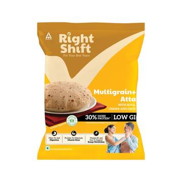 Right Shift High Protein Multigrain+ Atta with High fibre, Low GI